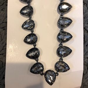 White House Black Market Hematite Necklace
